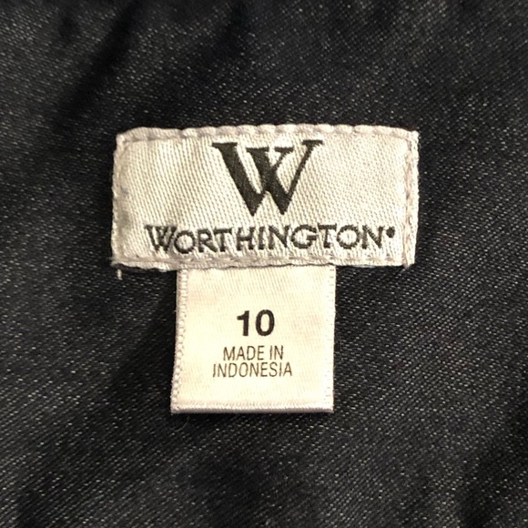 Worthington Long Denim Skirt - Picture 9 of 13